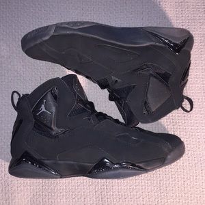 Mens Jordan True Flight Blackdark Grey 